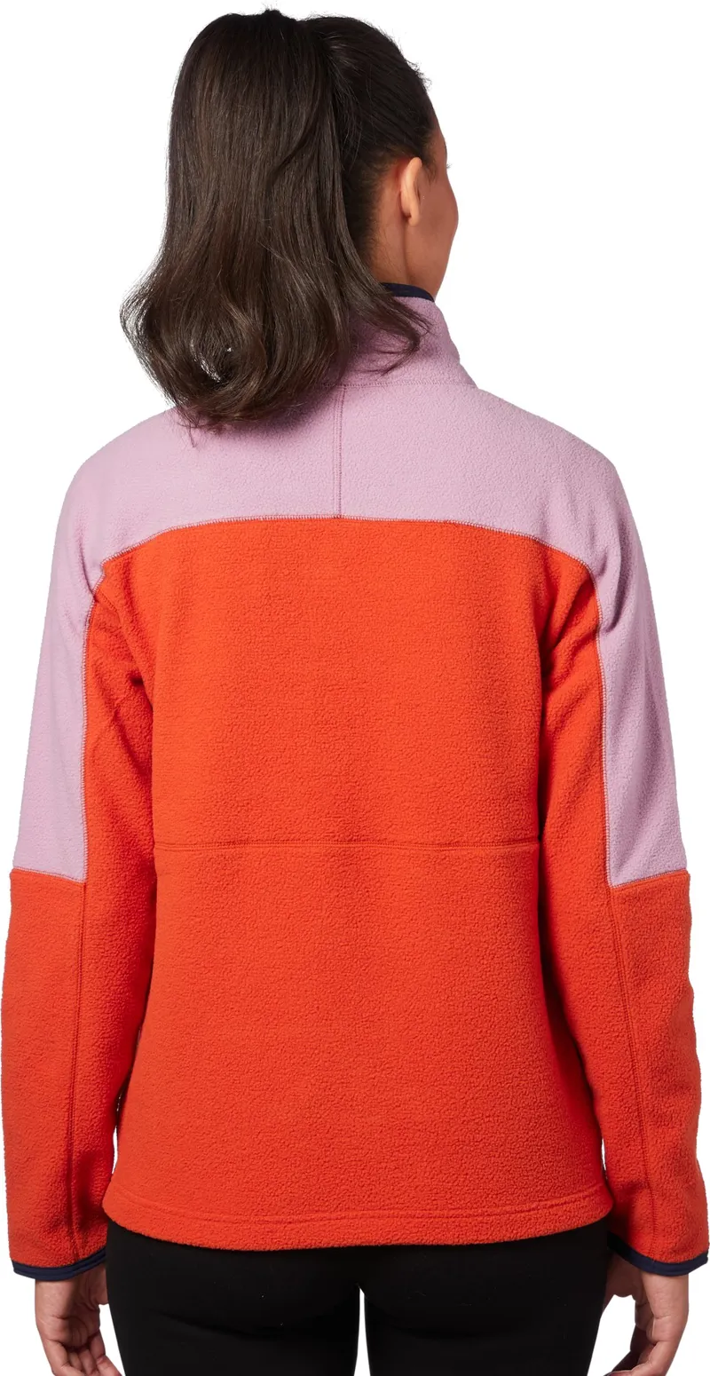 Cotopaxi Womens Dorado Half-Zip Fleece Jacket - Plum-Cayenne-5